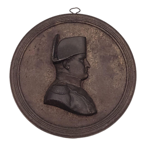 Bronze Plaque of Napoleon, France Circa 1900