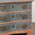 Late 18th Century Danish Pine Original Blue Painted Chest of Three Drawers For Sale - Image 10 of 14