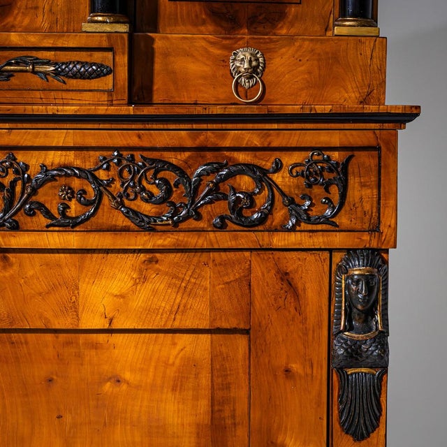 Antique Empire Secretaire, 1815 For Sale - Image 10 of 12