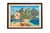 1990s 1991 French Polynesian Figurative Watercolor Paintings by Emmanuel Masson, Framed - Set of 2 For Sale - Image 5 of 8