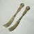 American Antique J.E.Caldwell Kings Pattern Sterling Silver Spreaders, Set of Two For Sale - Image 3 of 9