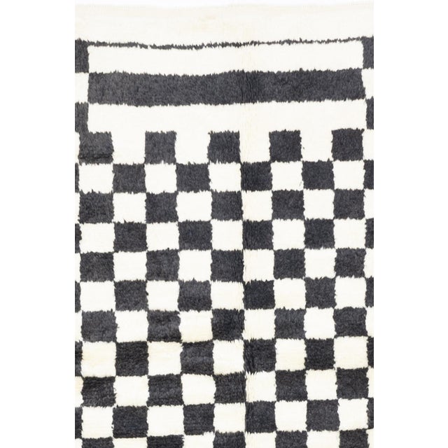 Fine Vintage Moroccan Wool Rug 9’2" X 12’2" For Sale - Image 4 of 7