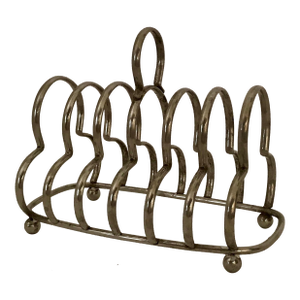 Antique Silver-Plated Toast Rack