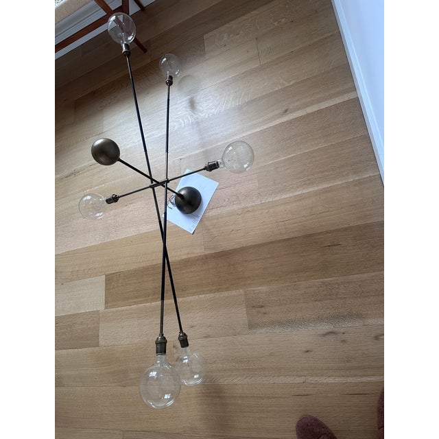 Apparatus Apparatus "Highwire" Bronze Finish Large Tandem Pendant Authentic Please Talk to Us Before Paying. For Sale - Image 4 of 11