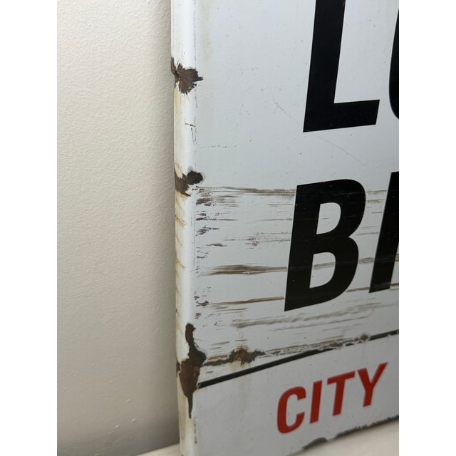 Lord Hill’s Bridge W2 – Original City of Westminster Enamel Street Sign Designed by Sir Misha Black, c.1967) For Sale - Image 15 of 18