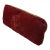 Regency Style Ruby Velvet Lumbar Pillow For Sale