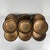 Set of 9 Salins stoneware bowls, brown tones, 20th century Dimensions: Diameter: 15.5 cm Height: 6 cm Very good condition,...