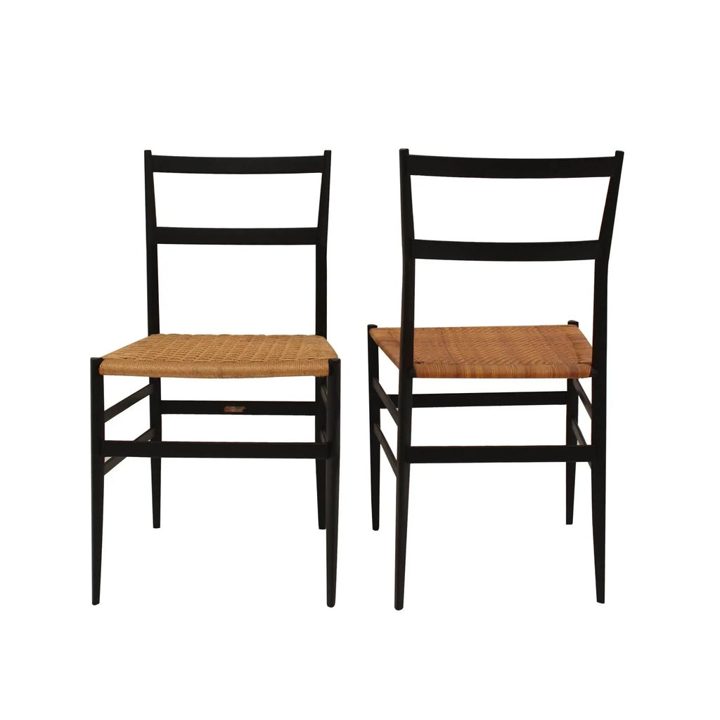 Set of 699 Superleggera Chairs by Gio Ponti for Cassina, 1957