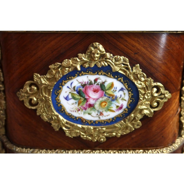 19th Century Jardinière in Wood and Gilt Bronze For Sale - Image 4 of 13