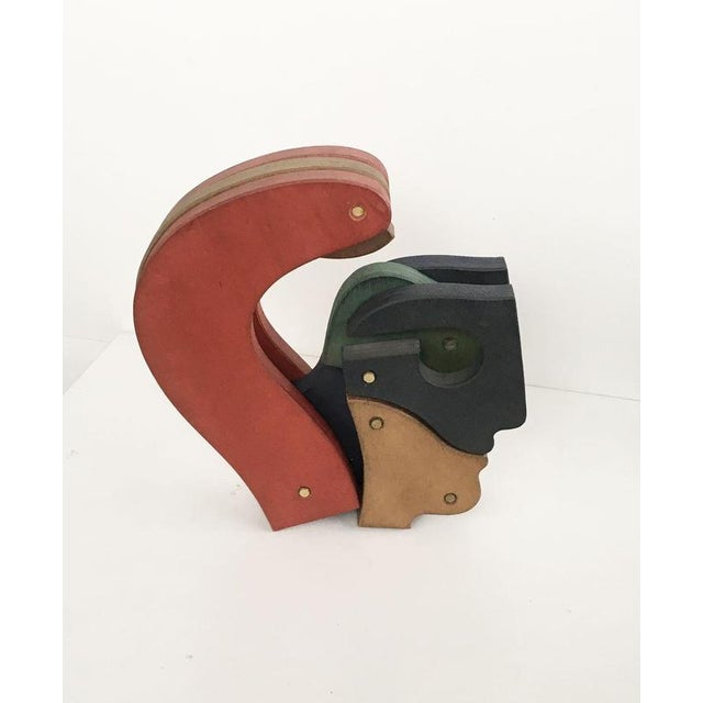 Bruno Chersicla, Kinetic Sculpture, 1980, Wood For Sale - Image 9 of 15