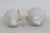 Ceramic Mid 20th Century Ceramic Salt and Pepper Shakers White Cats Holding Beige Fish - a Pair For Sale - Image 7 of 8