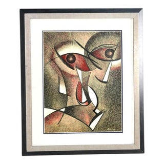 Sam Colpa, 1980s, Paper, Framed For Sale