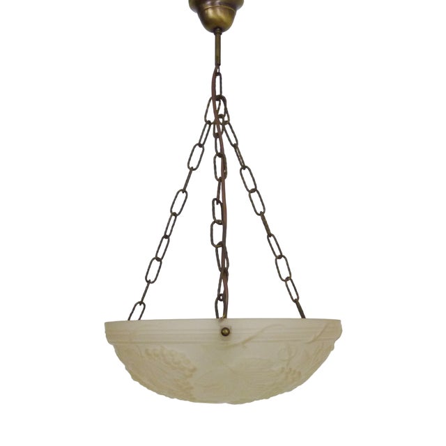 Vianne Art Nouveau Style Single-Burner Washbasin Lamp, 1980s For Sale