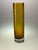 Large Amber Art Glass Vase by Tamara Aladin for Riihimäen Lasi, Finland, 1970s For Sale - Image 9 of 9