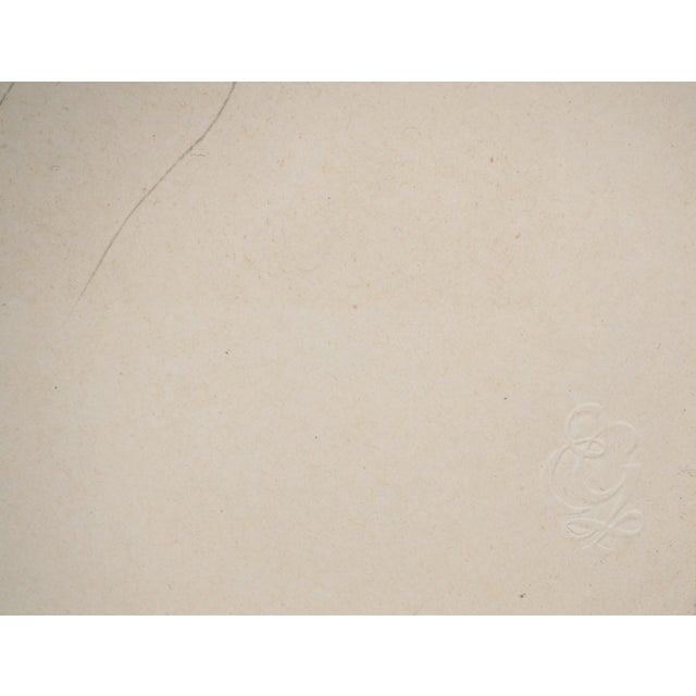 Auguste Rodin, The Young Lovers, Lithograph and Stencil For Sale - Image 5 of 6