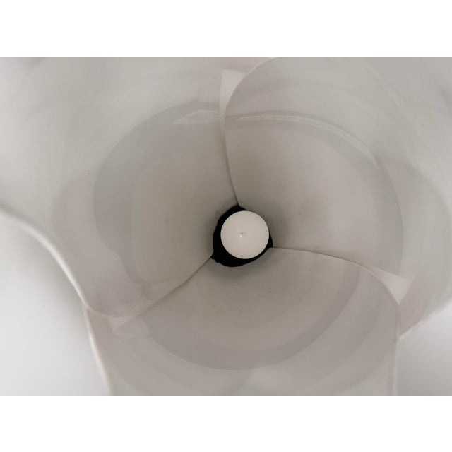 White Roger Rougier Grand Acrylic Tulip Lamps, Circa 1970's Pair For Sale - Image 8 of 12
