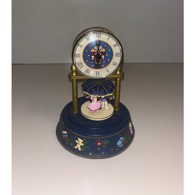Anniversary Clock Titled “Nutcracker Ballet” by Avon For Sale In Detroit - Image 6 of 6