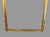 Art Nouveau Antique French of Italian Gilt Wooden Hanging 18" Picture Photo Mirror Frame For Sale - Image 3 of 8
