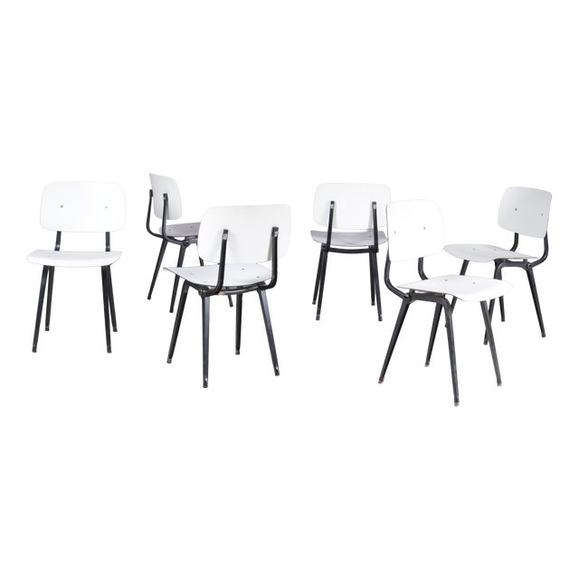 Result Chairs by Friso Kramer for Ahrend-De Cirkel, 1950s, Set of 6 For Sale