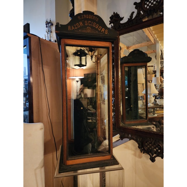 Antique Razor Display Case For Sale In San Antonio - Image 6 of 11