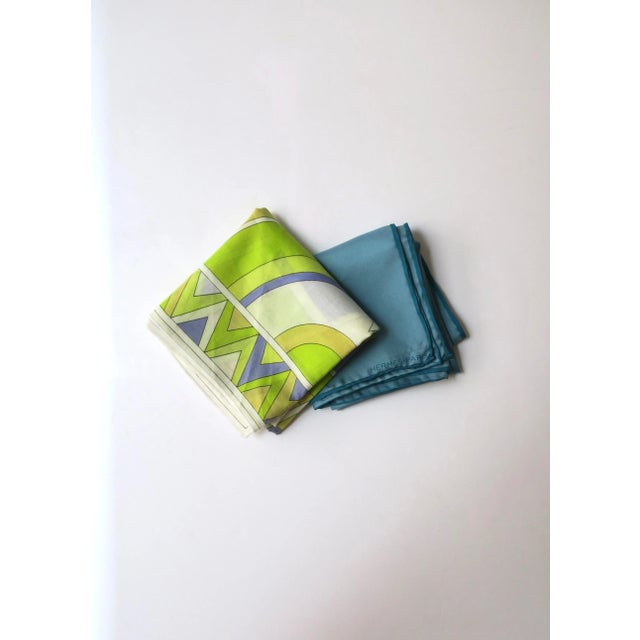 Textile Emilio Pucci Scarf Neck, Head or Handbag For Sale - Image 7 of 9