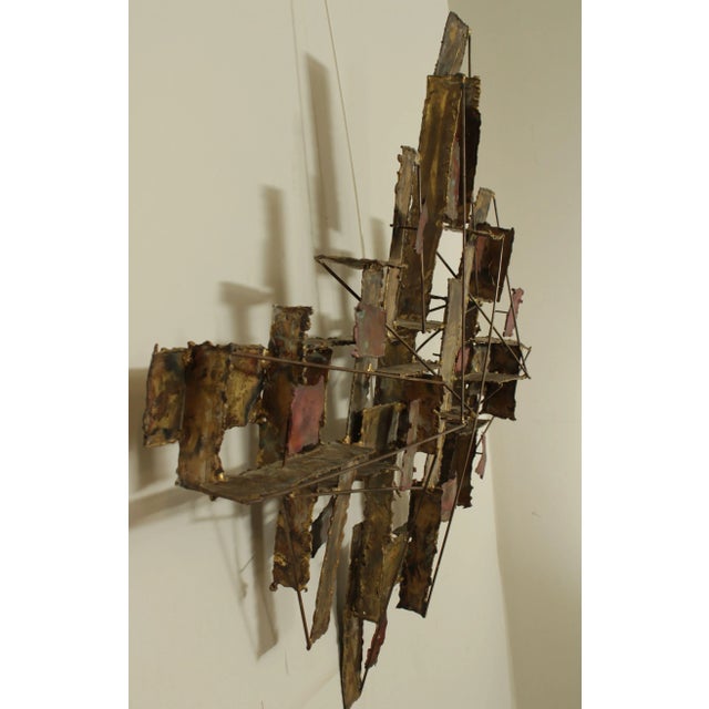 Silas Seandel Large Brutalist Wall Sculpture For Sale - Image 9 of 13