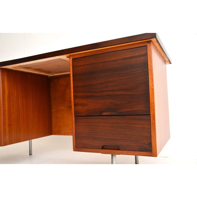 Vintage Hilleplan Desk attributed to Robin Day, 1950s For Sale - Image 11 of 13