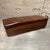 Brown Zebrano Wood Grain Vintage Center Console Storage Box For Sale - Image 8 of 15
