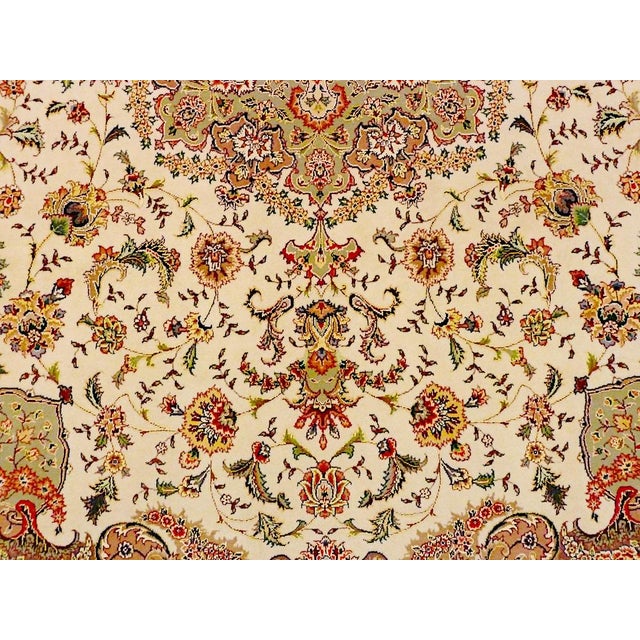 Chinese Rug in Silk, 1990s For Sale - Image 4 of 14