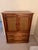 Mid-Century Modern Vintage Mid Century Faux Bamboo and Cane Coastal Armoire. For Sale - Image 3 of 7
