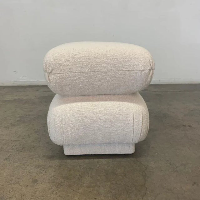 Bon Bon Ottoman by Vintage on Point For Sale - Image 4 of 8