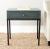 Ashton End Table With Storage Drawer in Steel Teal For Sale - Image 4 of 5