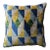 Contemporary Velvet Ikat Bohemian Throw Pillow For Sale