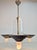 Vintage French Brass Acrylic Chandelier, 1970s For Sale - Image 4 of 15