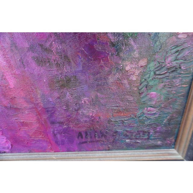 Allen Gilbert Cram, the Queen of the Fiesta Study in Mauve and Scarlet Circa 1925, Framed For Sale - Image 9 of 11
