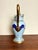 Ceramic Large Empire Blue Pitcher with Gilt Decoration For Sale - Image 7 of 10