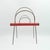 Mid-Century Modern Brass Magazine Rack with Red Leather For Sale - Image 3 of 10