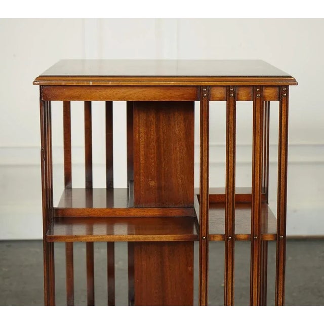 Bevan Funnel Revolving Bookcase For Sale - Image 6 of 18