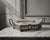 A refined french silver-plated planter or centerpiece, dating to around 1900, characterized by its elongated architectural...