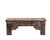Bench Constructed From Recycled Indian Carved Elements and Reclaimed Wood For Sale In Santa Fe - Image 6 of 7