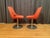 A unique pair of "Polaris" swivel chairs, exclusive, designed by Eero Aarnio for Asko Export from the 1970s. In original...