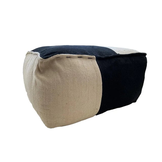 Large Square Floor Pouf For Sale In New Orleans - Image 6 of 6