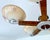 Large Art Deco Pendant Light in Wood and Glass, 1930s For Sale - Image 14 of 18