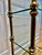 Mid-Century Brass Glass Étagère Bookcase Display For Sale - Image 9 of 17