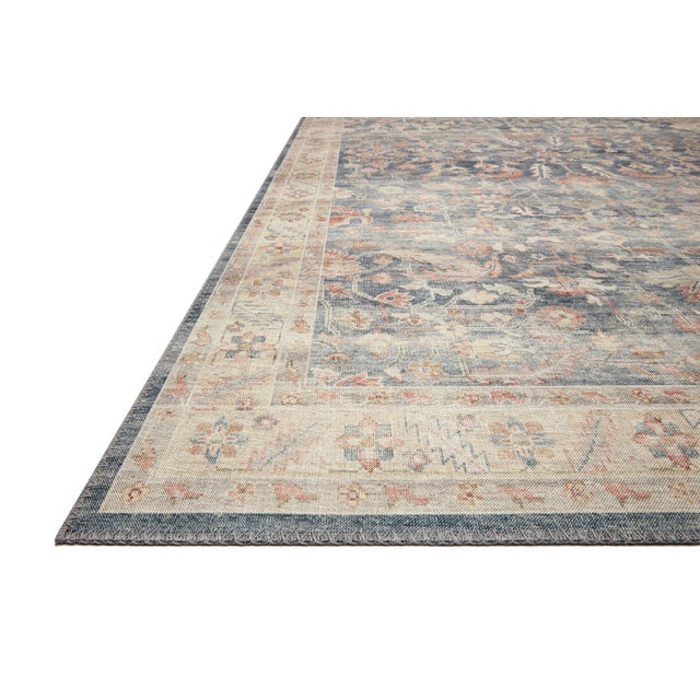 Loloi Rugs Hathaway Blue/Multi 2'6" x 7'6" Area Rug Chairish
