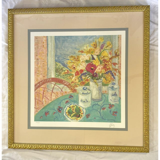 Beautifully detailed vintage Soicher-Marin fine art print. This is a print on paper which is signed and numbered in pencil...