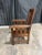 Early 20th Century Antique Stickley Brothers Arts & Crafts Oak Chair. Seat has been reupholstered in green velvet. Sturdy,...