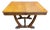 Art Deco Period Dining Table in Oak For Sale