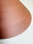 Terra Cotta Contemporary Footed Bowl, Red Clay & Gray Glaze For Sale - Image 8 of 9