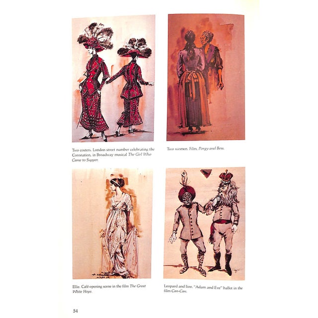 "Broadway & Hollywood: Costumes Designed by Irene Sharaff" 1976 Sharaff, Irene For Sale - Image 9 of 12
